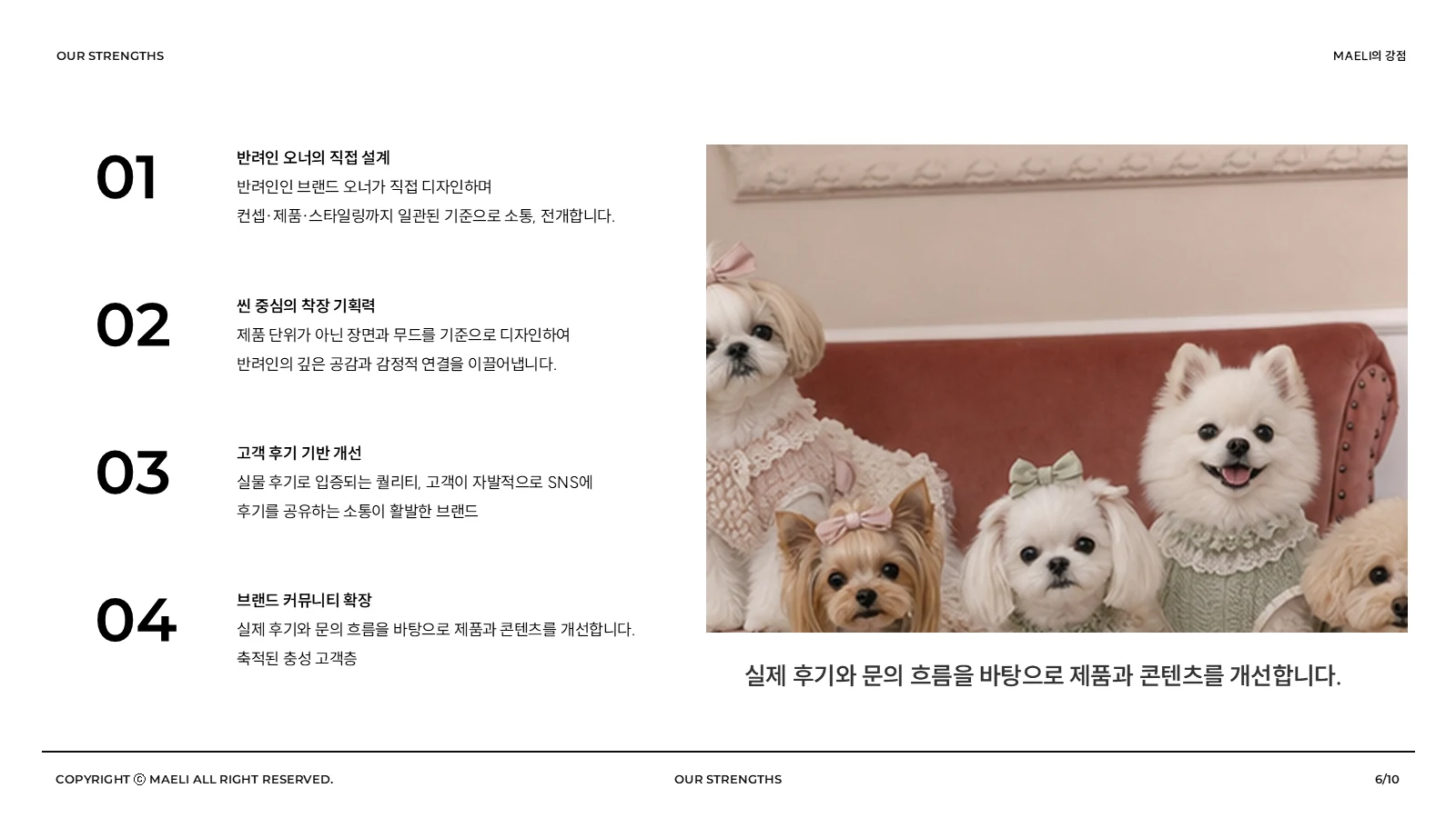 펫 입점제안서 장표